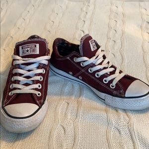 Converse All Star Maroon Sneakers